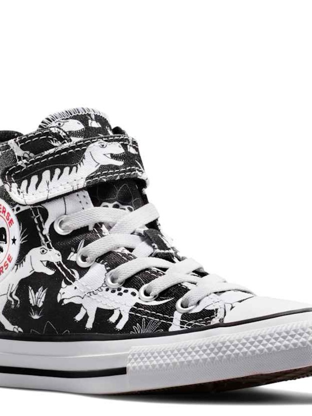 Converse Chuck Taylor All Star EasyOn High PS 'Dino Party' Slip On Size 3 NEW - Picture 2 of 15